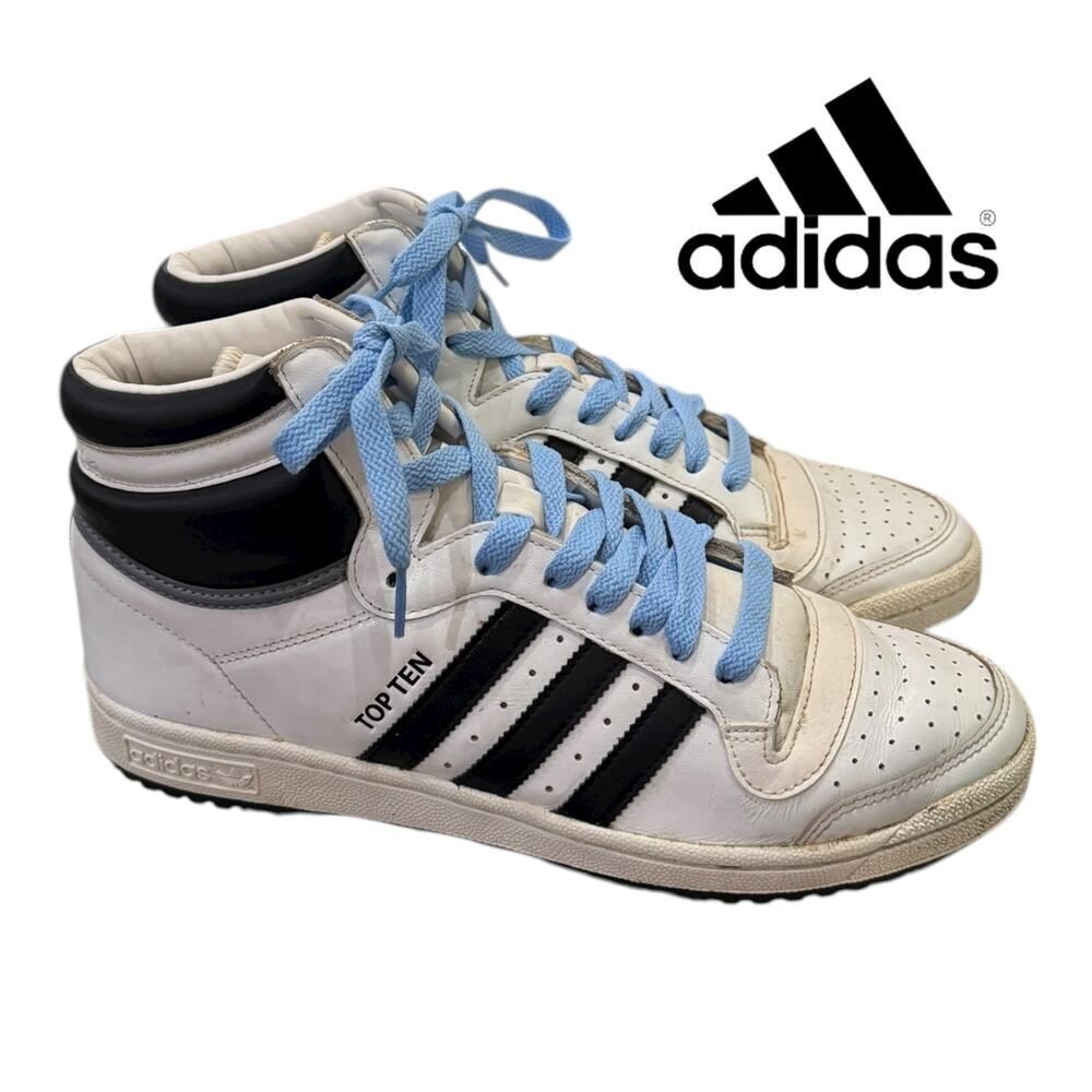 Adidas Top Ten High 'White Black' BB8914 Men’s Sneakers 9